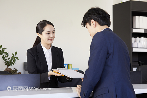 秘書辦公室神諭銷售人員客戶咨詢韓語(yǔ)